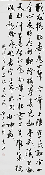 3严志红作品 《抗击新冠疫情自赋诗一首》